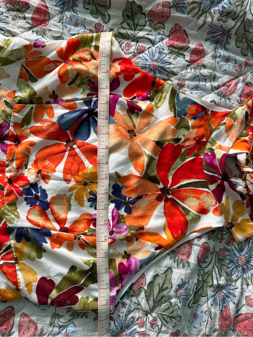 Tahari Multi-Color Floral Midi Dress - Picture 5 of 7